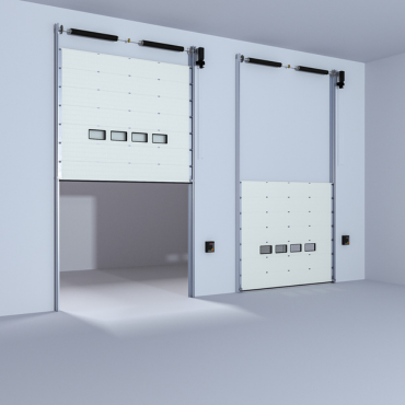 Industrial Doors Opening